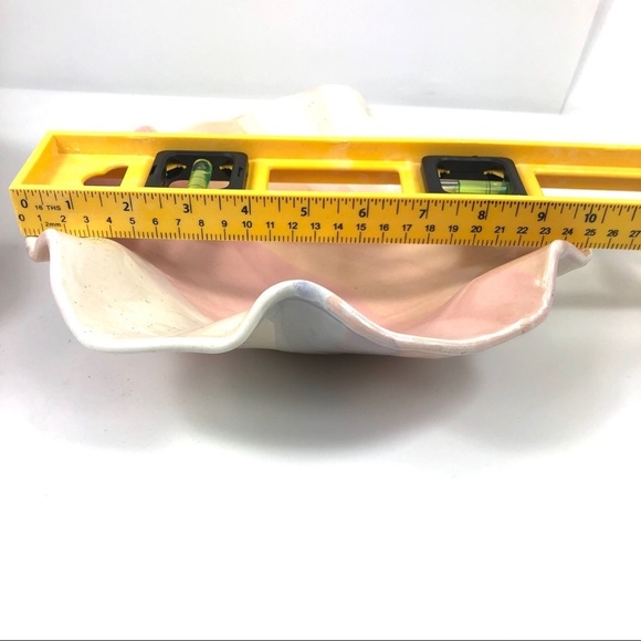 Handpainted WHITE and pink Decorative Bowls Raffled Large & Medium - Picture 10 of 16